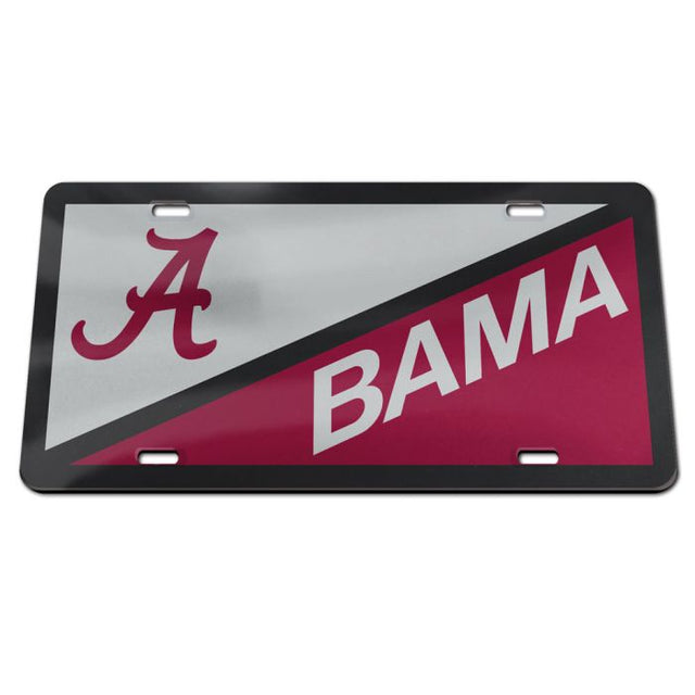 Alabama Crimson Tide Acrylic Classic License Plates