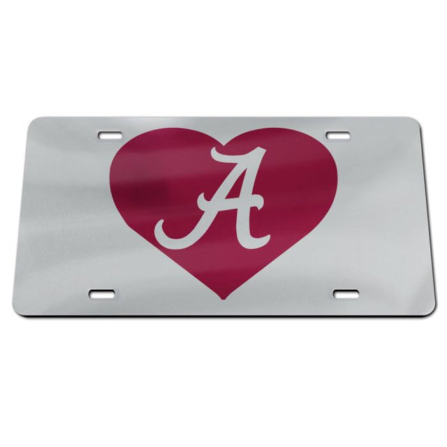 Alabama Crimson Tide Acrylic Classic License Plates