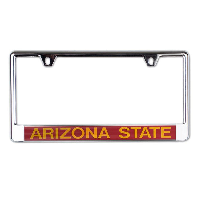 Arizona State Sun Devils Lic Plate Frame B/O Printed