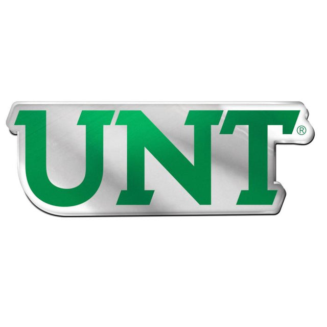 North Texas Mean Green Acrylic Auto Emblem