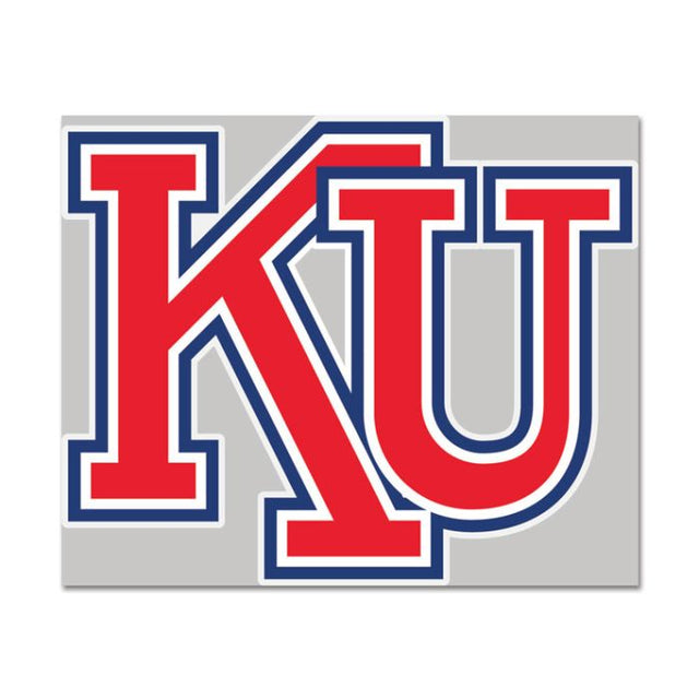 Kansas Jayhawks /College Vault Window Decals 4" x 6"