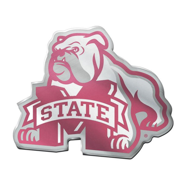 Emblema acrílico para automóvil de los Mississippi State Bulldogs