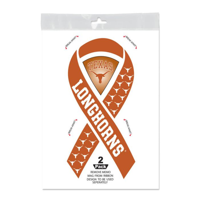 Imanes para exteriores de Texas Longhorns de 5" x 7"