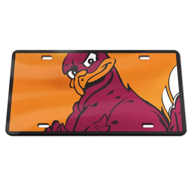 Virginia Tech Hokies Specialty Acrylic License Plate