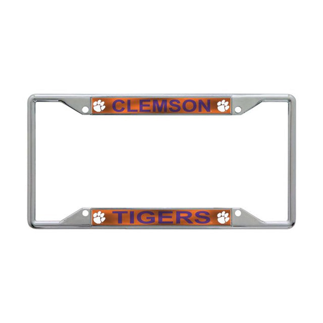 Clemson Tigers Lic Plt Frame S/S Printed