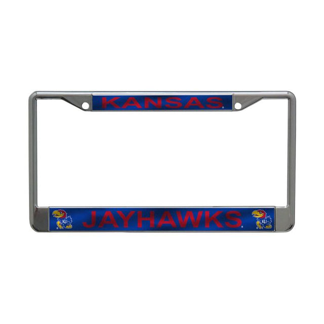 Kansas Jayhawks Lic Plt Frame S/L Printed