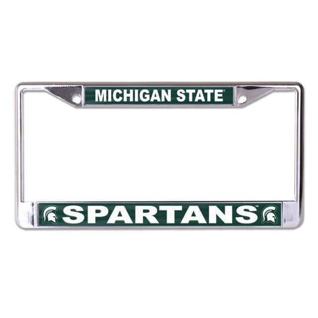 Michigan State Spartans Lic Plt Frame S/L Printed