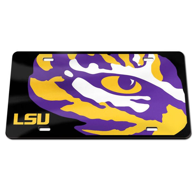 LSU Tigers MEGA Specialty Acrylic License Plate