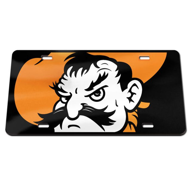 Oklahoma State Cowboys MEGA Specialty Acrylic License Plate