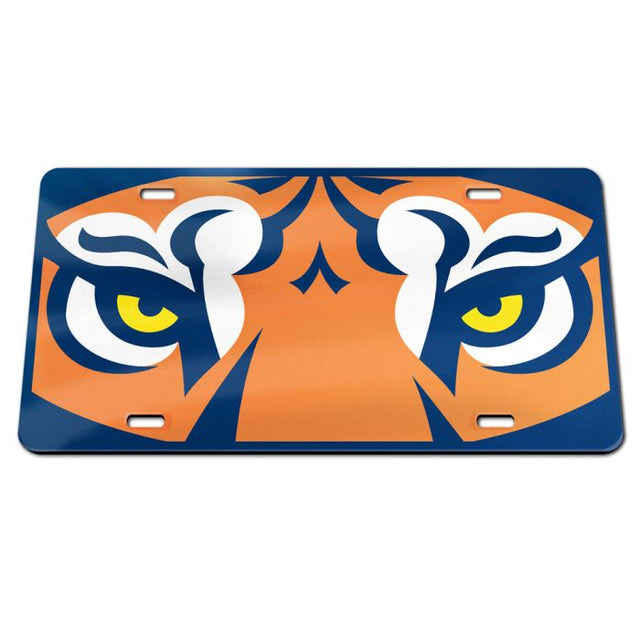 Auburn Tigers MEGA Specialty Acrylic License Plate