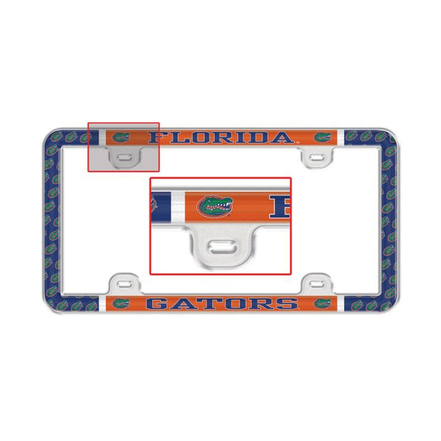 Florida Gators Lic Plt Thin Frame - Plastic