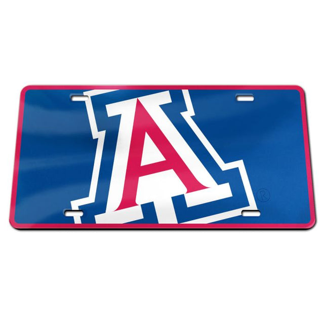 Arizona Wildcats MEGA Specialty Acrylic License Plate