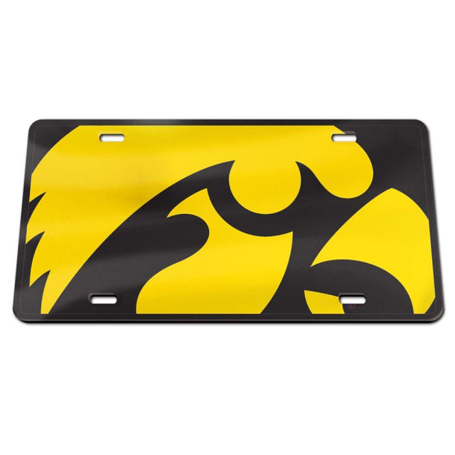 Iowa Hawkeyes Mega Specialty Acrylic License Plate