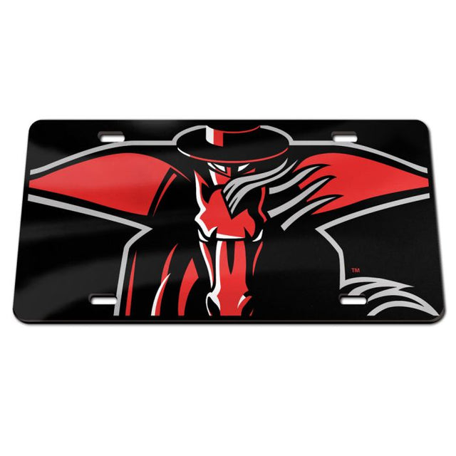 Texas Tech Red Raiders MEGA Specialty Acrylic License Plate