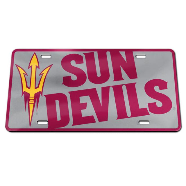 Matrícula especial acrílica MEGA de Arizona State Sun Devils