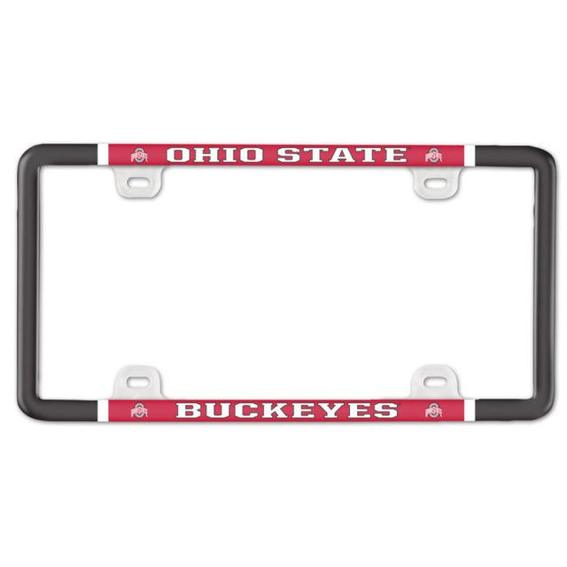 Ohio State Buckeyes OHIO STATE / BUCKEYES Lic Plt Thin Frame - Plastic