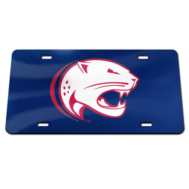 South Alabama Jaguars Specialty Acrylic License Plate