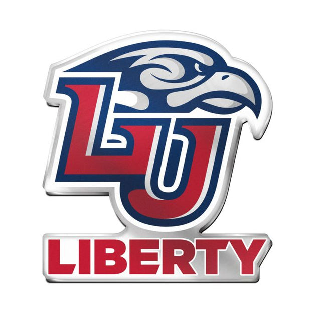 Liberty Flames Acrylic Auto Emblem