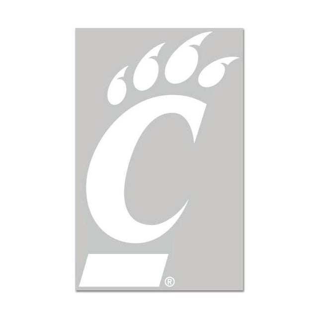 Calcomanías para ventanas con láminas de los Cincinnati Bearcats, 4" x 7"