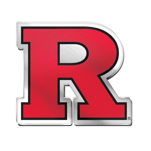 Emblema acrílico para automóvil de los Rutgers Scarlet Knights