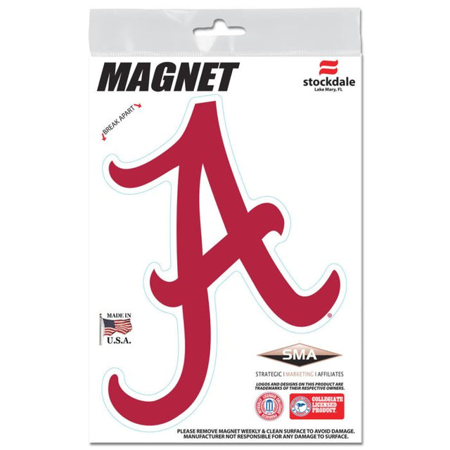 Alabama Crimson Tide Outdoor Magnets 3" x 5"