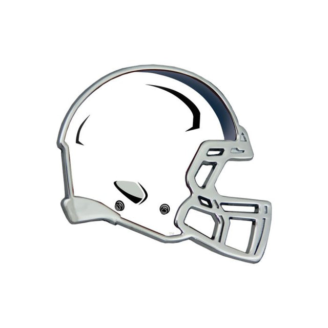 Emblema de metal cromado abovedado para CASCO de Penn State Nittany Lions