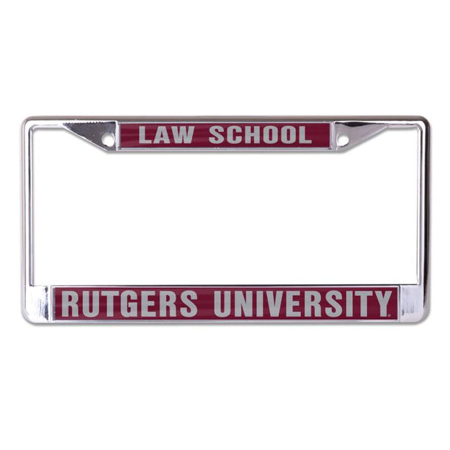 Rutgers Scarlet Knights Lic Plt Frame S/L Printed