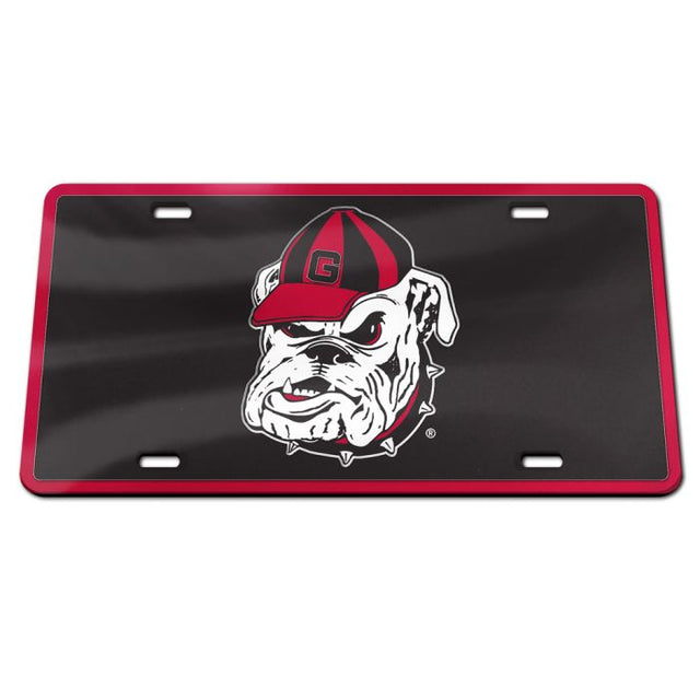 Georgia Bulldogs / Vintage Collegiate VINTAGE Specialty Acrylic License Plate