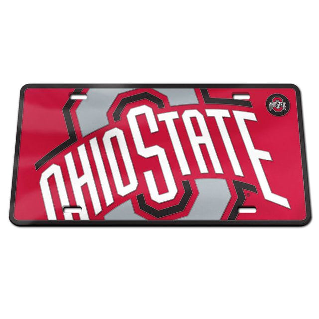 Ohio State Buckeyes MEGA Specialty Acrylic License Plate