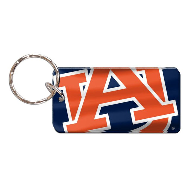 Llavero rectangular MEGA de Auburn Tigers