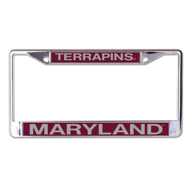 Maryland Terrapins Lic Plt Frame S/L Printed