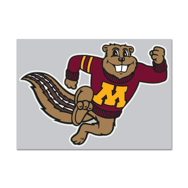 Minnesota Golden Gophers Foiled Window Decals 4" x 7"