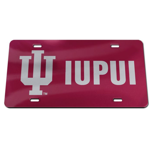 Indiana Hoosiers Acrylic Classic License Plates