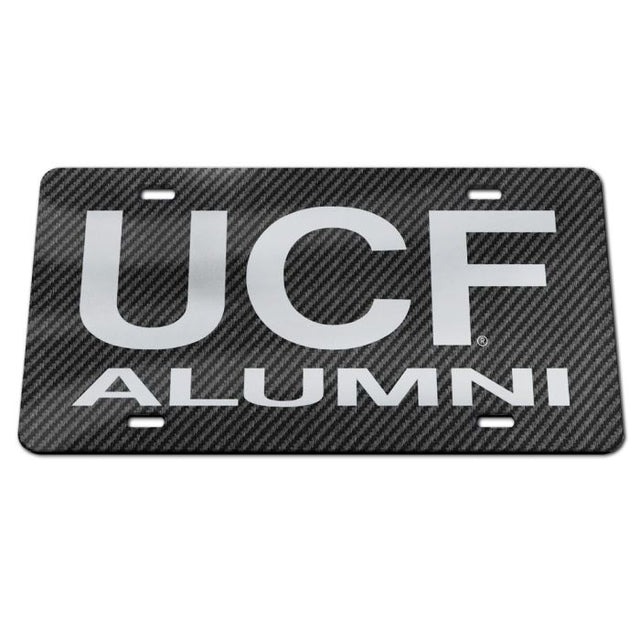 Placas de matrícula clásicas de acrílico CARBON de UCF Knights