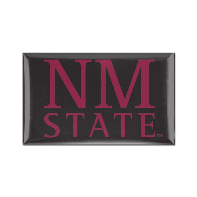 Imanes abovedados de New Mexico State Aggies de 3" x 5"