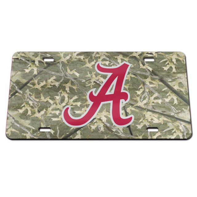 Alabama Crimson Tide Specialty Acrylic License Plate