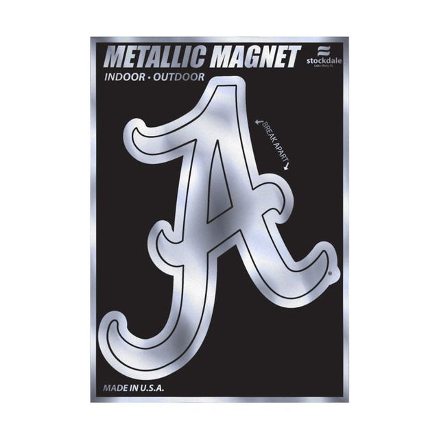 Alabama Crimson Tide Metallic Magnets 5" x 7"