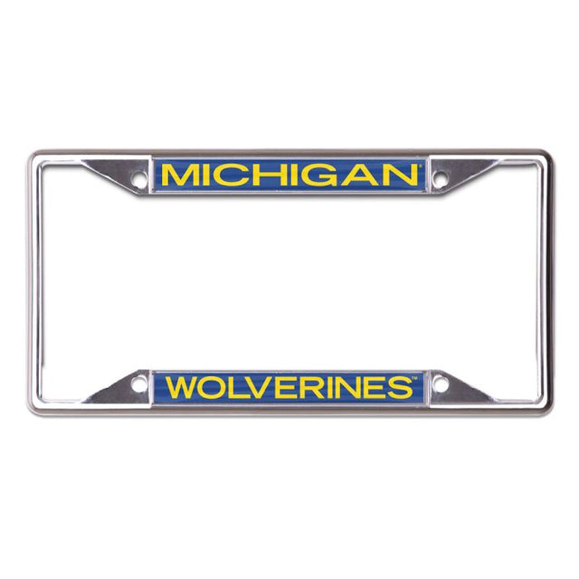 Michigan Wolverines Lic Plt Frame S/S Printed