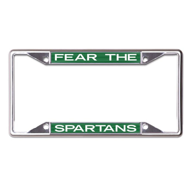 Michigan State Spartans Lic Plt Frame S/S Printed