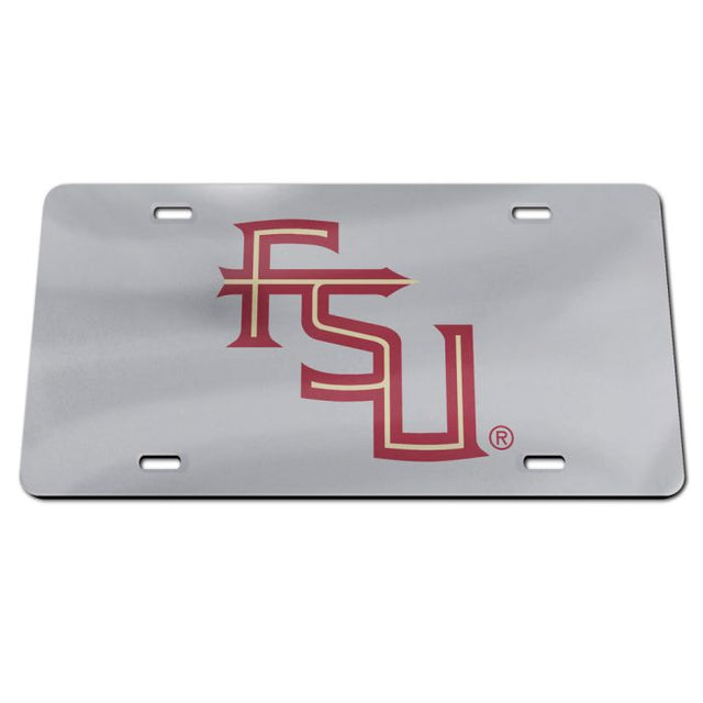 Florida State Seminoles Acrylic Classic License Plates