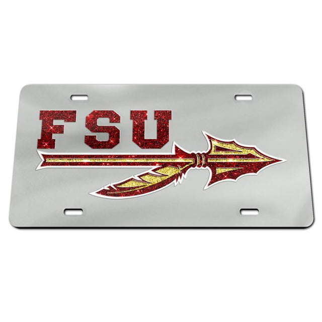 Florida State Seminoles Specialty Acrylic License Plate