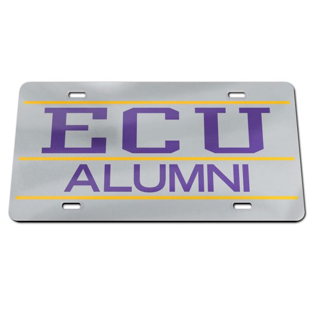 East Carolina Pirates Acrylic Classic License Plates