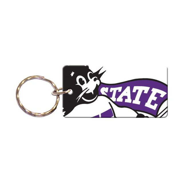 Llavero rectangular MEGA de Kansas State Wildcats