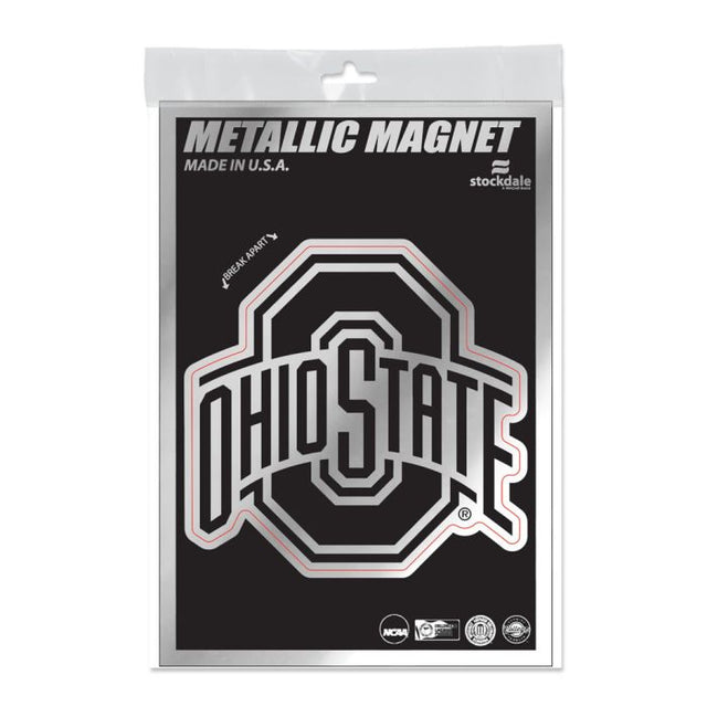 Ohio State Buckeyes Metallic Magnets 5" x 7"