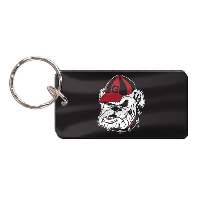 Georgia Bulldogs / Vintage Collegiate VINTAGE Keychain Rectangle