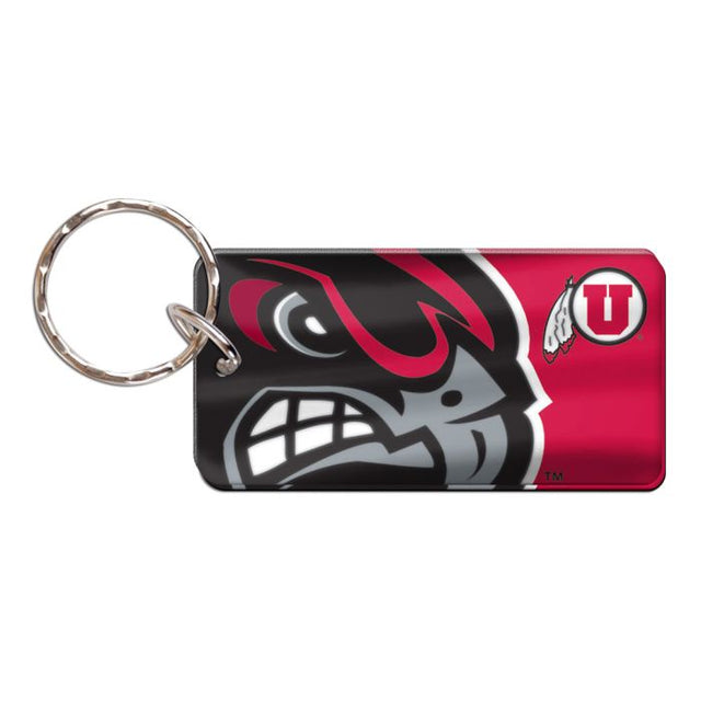 Utah Utes MEGA Keychain Rectangle