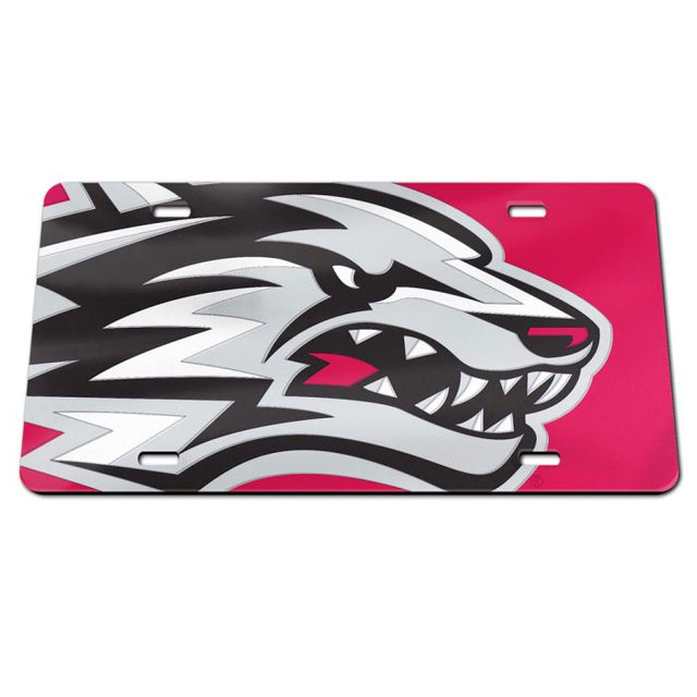 New Mexico Lobos MEGA Specialty Acrylic License Plate