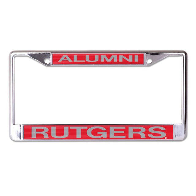 Rutgers Scarlet Knights Lic Plt Frame S/L Printed