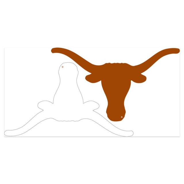 Texas Longhorns Foiled Window Decals 4" x 7"