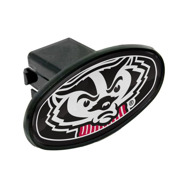 Receptor de enganche ovalado MEGA de 2" de Wisconsin Badgers